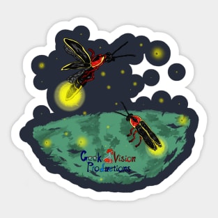 Ooh! Fireflies of War Sticker